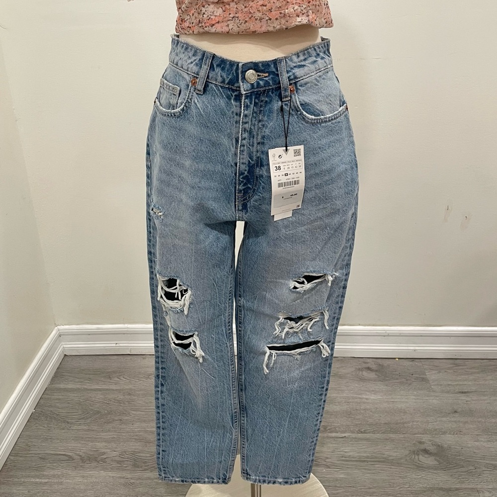 Classic Mom Fit Zara Jeans